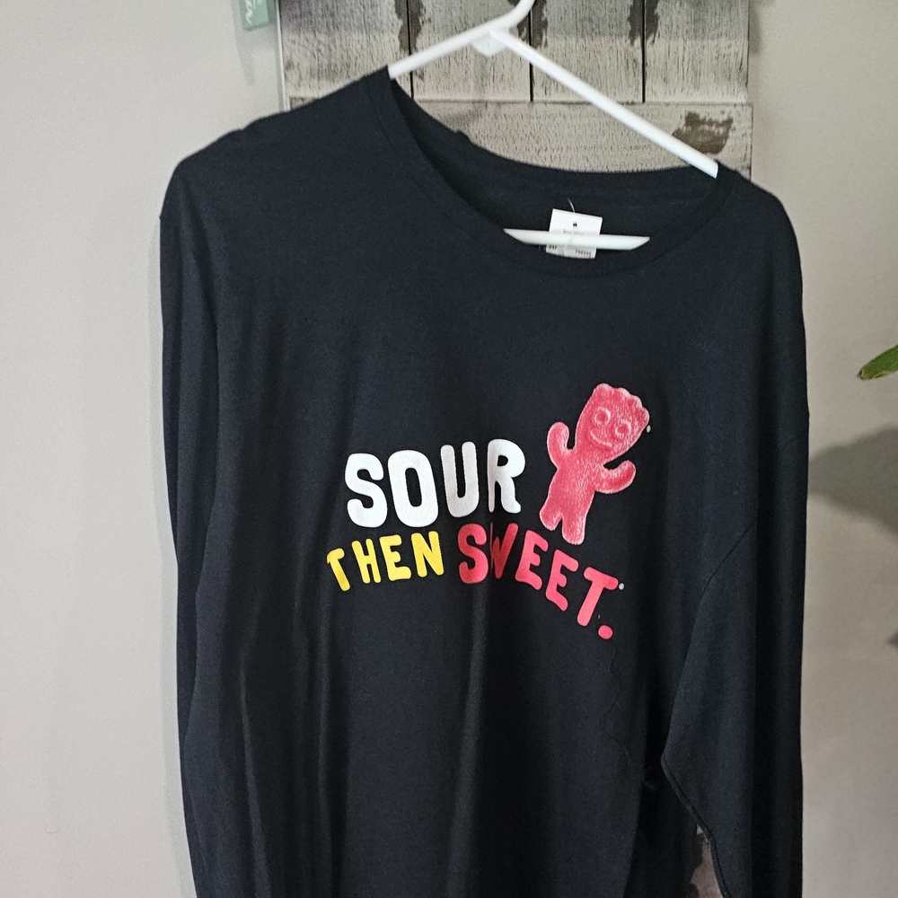 Black Long Sleeve Tees with Graphic Designs
